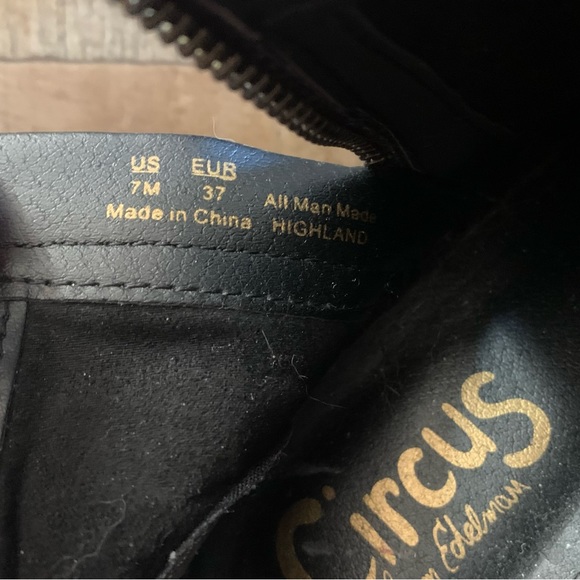 Sam Eldelman reptile/snake print studded heel booties - Picture 8 of 8